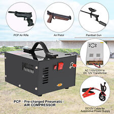 PCP Air Compressor 4500PSI/30MPa PCP Rifle/Pistol Manual-Stop w/Built-in Fan New picture