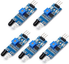 Oiyagai 5Pcs IR Infrared Barrier Module Sensor Obstacle Avoidance for Arduino In picture