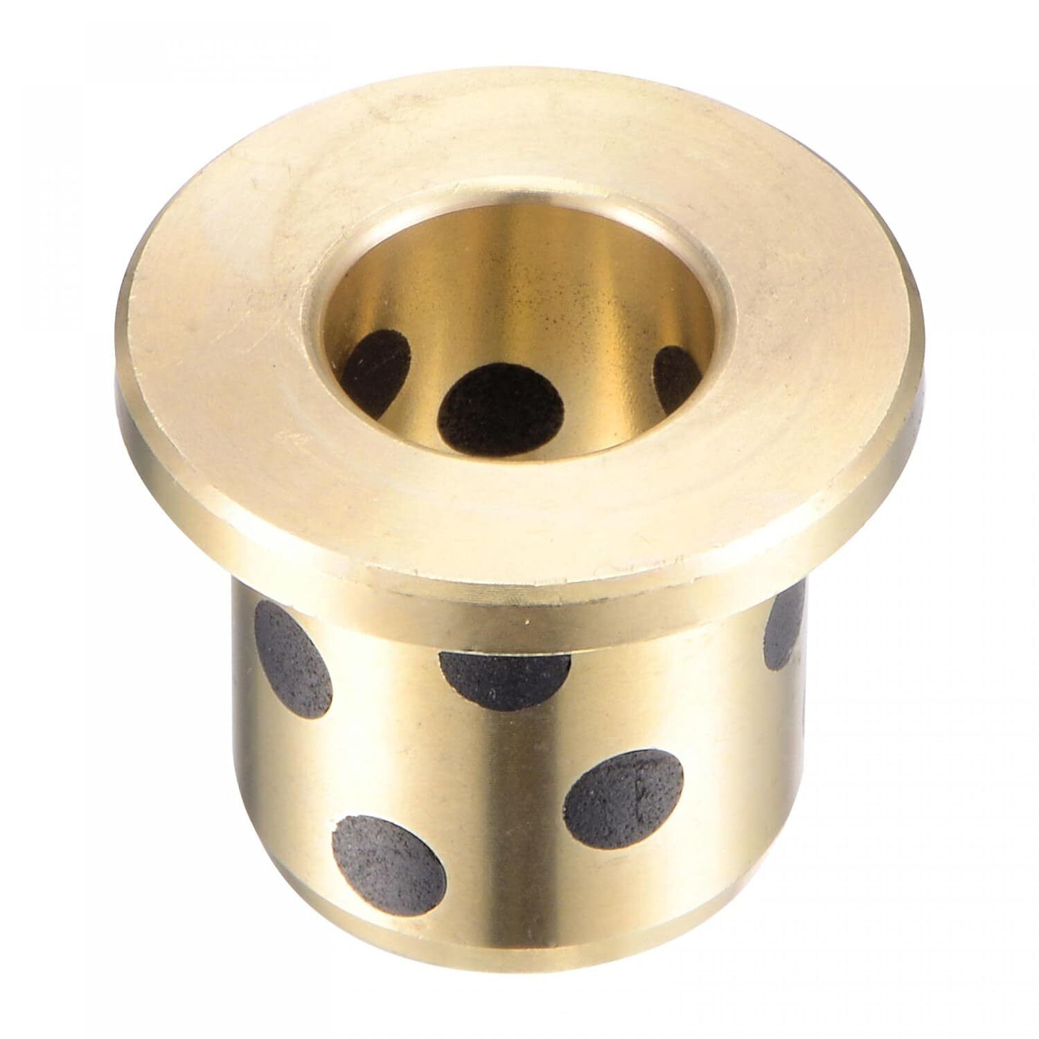 Oilless Graphite Self-Lubricating Flange Brass Bearing Bushing Sleeve Φ 20-120mm