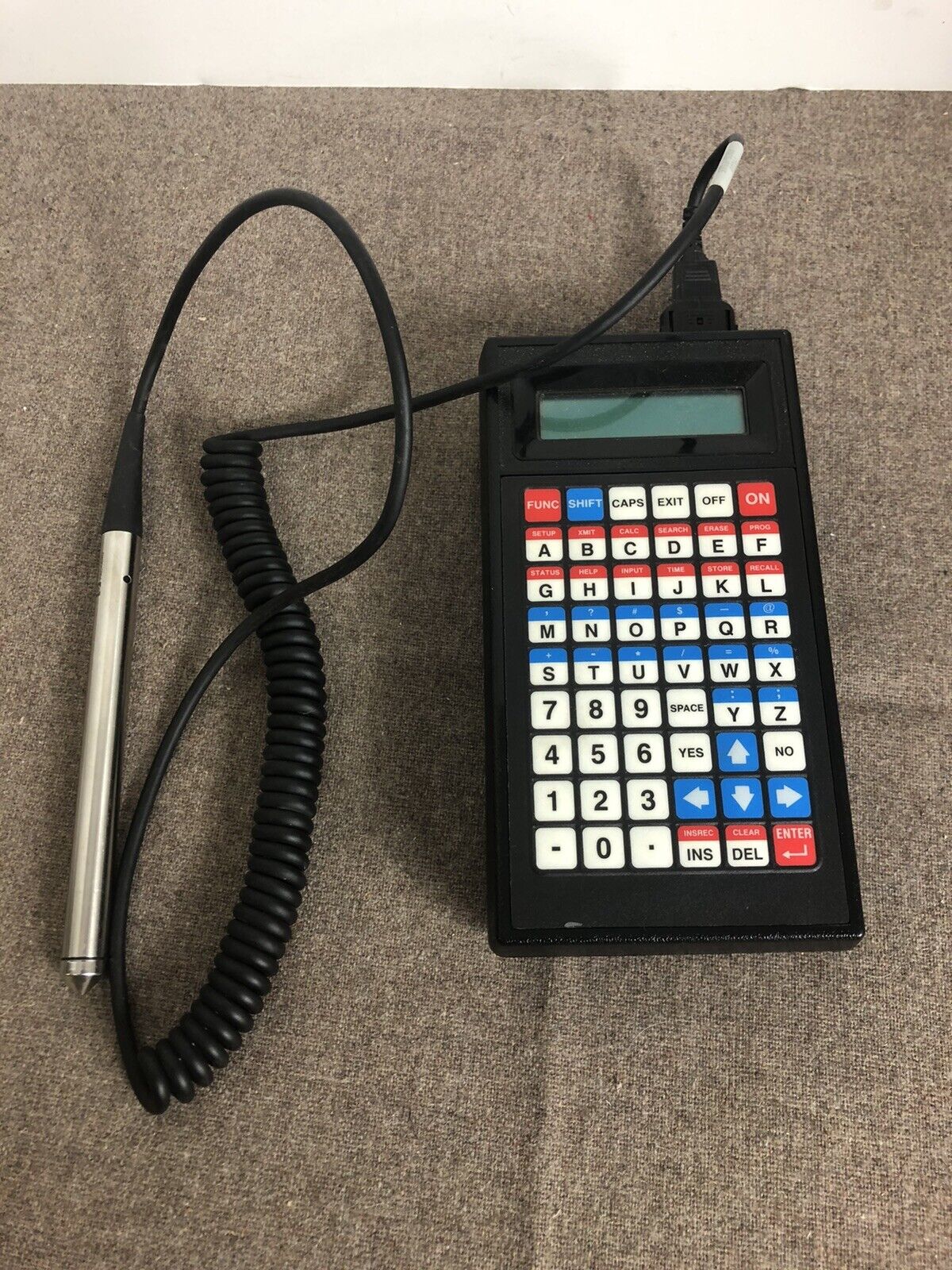M3000 AMERICAN MICROSYSTEMS Portable Bar Code Reader With Scanner Wand Untested
