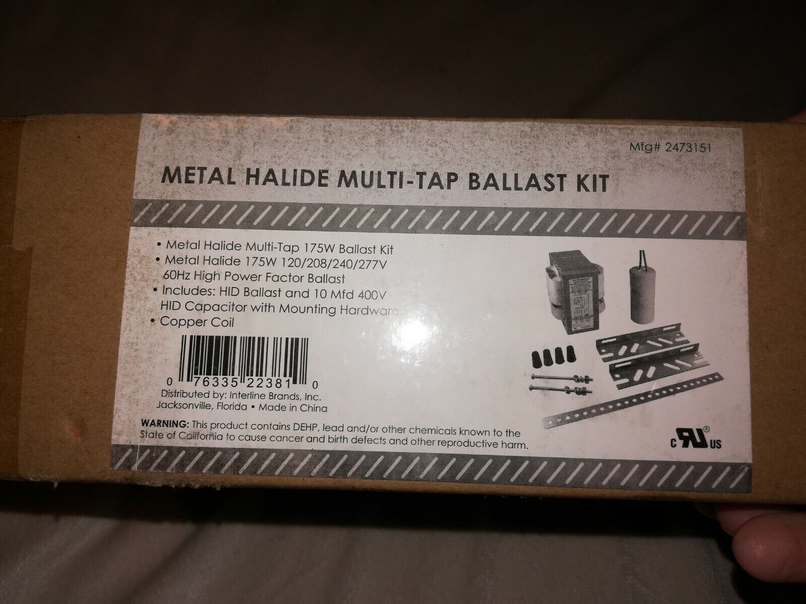 Metal Halide Multi-tap Ballast Kit (B5)