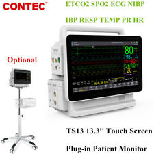 TS13 13.3'' Touch Plug-in Patient Monitor Capnograph ETCO2 IBP 7 Parameters CO2 picture