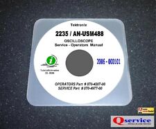 Tektronix TEK 2235 / AN-USM488 Service + Ops Manual CD picture