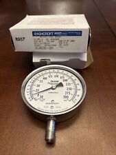 Ashcroft Duralife Industrial Pressure Gauge for Ammonia -30 to 300psi Stainless picture