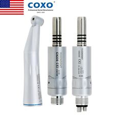 US COXO Dental Low Speed Contra Angle 1:1 Handpiece Inner Water Air Motor E Type picture