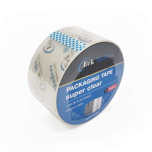 18 Rolls Carton Sealing Clear Packing Tape Box Shipping - 2 MIL 1.88\