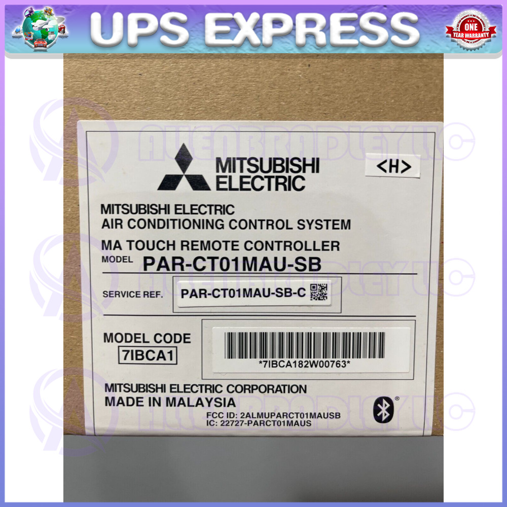 PAR-CT01MAU-SB Mitsubishi Touch MA Remote Controller Spot Goods Ups Express #CG