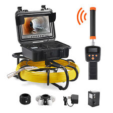 VEVOR 9 Inch Sewer Camera 50m/164ft Pipe Inspection Camera w/ 512hz Sonde 720p picture