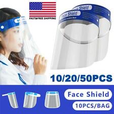 (10/20/50PCS) Safety Full Face Shield Reusable FaceShield Clear Washable picture