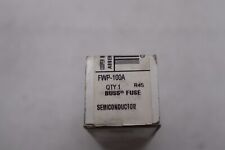 BUSSMANN BUSS FWP-100A 100 Amp Semiconductor Fuse 700V AC/DC STOCK K-3776 picture