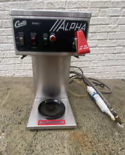 Wilbur Curtis Alpha 3 Coffe Maker Decanter Coffee Brewer - 1 Burner  1600 Watts picture