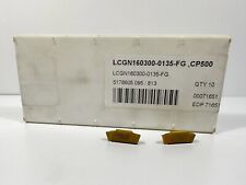 SECO LCGN160300-0135-FG New Carbide Inserts 71651 Grade CP500 6pcs picture