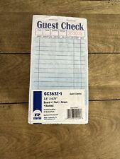 Guest Check Books Package Of 10 Book pack, 50 Checks Per Book picture