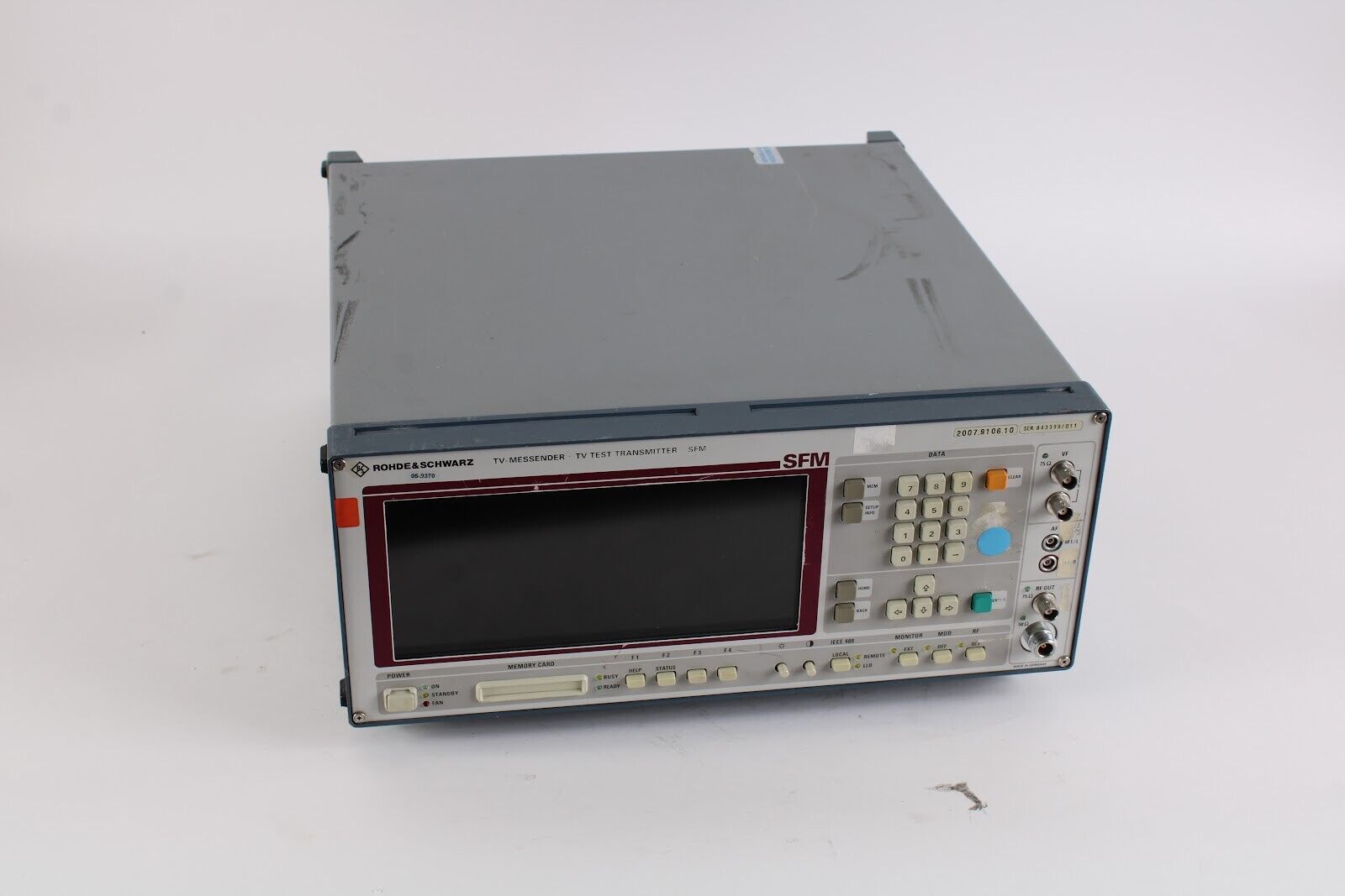 Rohde & Schwarz TV Test Transmitter SFM