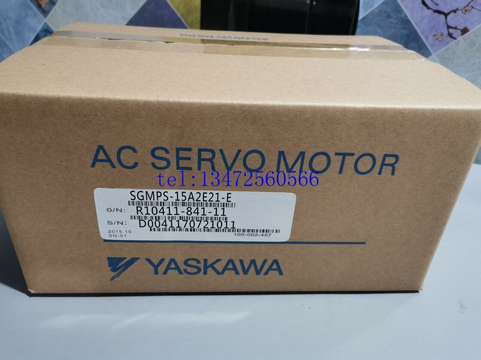 1PC NEW YASKAWA SERVO MOTOR SGMPS-15A2E21-E by DHL or EMS #P2535A YL