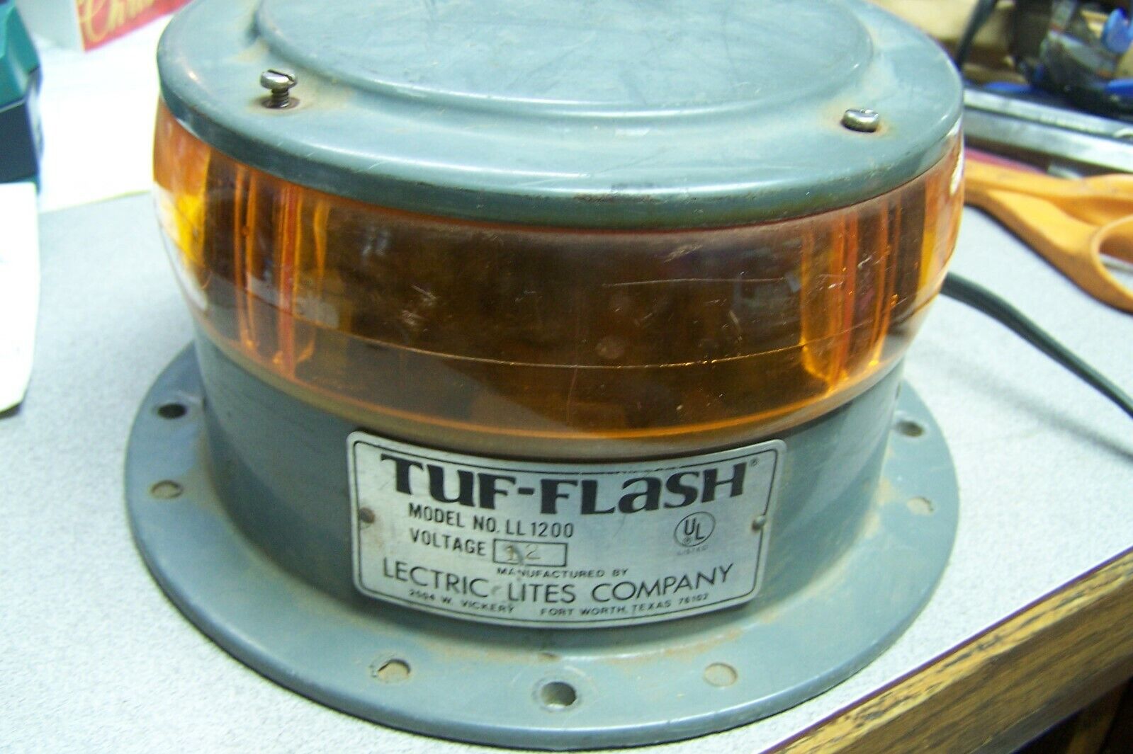 Electric Lite Tuf Flash strobe light 