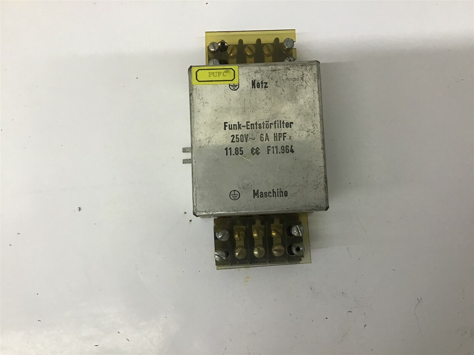 Funk Entstorfilter Radio Frequency Interface Filter F11.964 250V 6A 