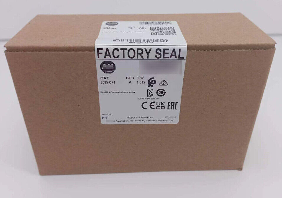 2085-OF4 AB 2085OF4 Ser A Micro800 4 Analog Output Module New Factory Sealed#HT