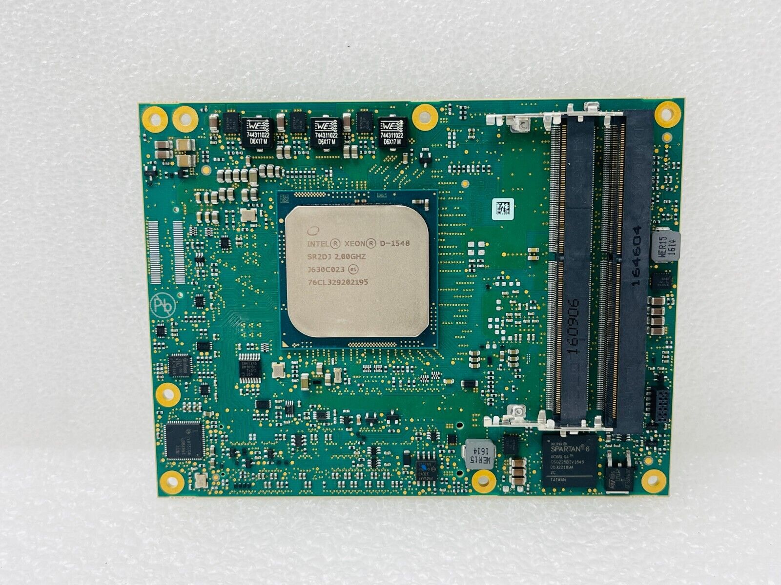 Kontron 68004-0000-48-8 Intel Xeon D-1548 2.00GHz SR2DJ Motherboard / USED