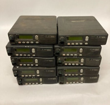 lot of 10 Motorola MCS2000 Two-Way Mobile Radios Tested for power picture