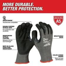 Milwaukee Tool 48-22-8952B 12 Pk Cut 5 Dipped Gloves - L picture
