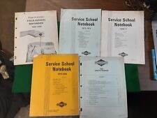 Vintage Briggs & Stratton Service School Notebooks. QTY 5. 1968, 1972,75,76, 80. picture