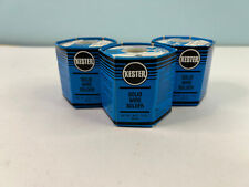 Lot of 3 Vtg Kester Solid Wire Solder .125 Dia SN50PB50 14-5050-0125 NOS picture