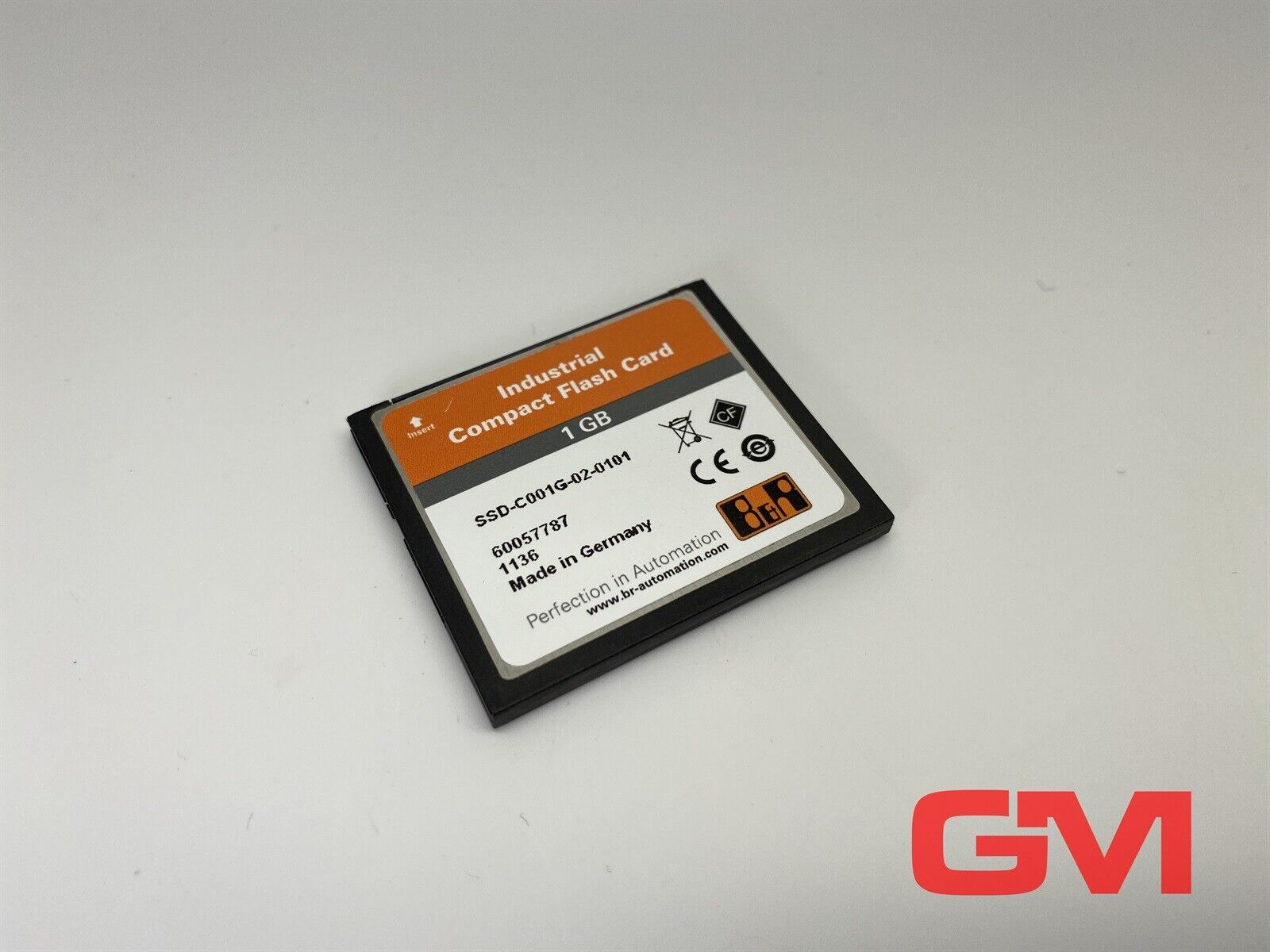 B&R Industrial Compact Flash Card 5CFCRD.1024-06 SSD-C001G-02-0101 Revision C0