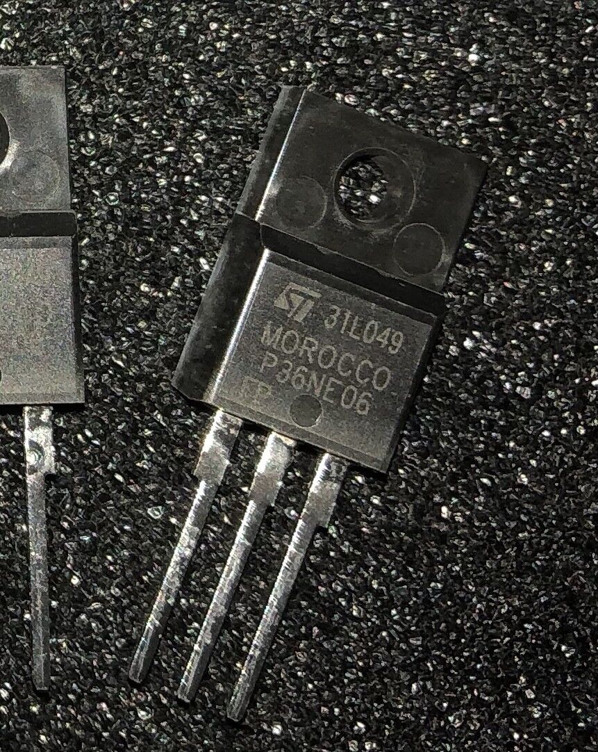 ST MICRO STP36NE06FP Power Mosfet STripFET N-Channel 20A 60V TO-220 NEW Qty.3