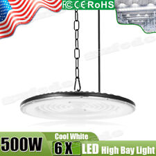 6X 500W UFO LED High Bay Light Shop Light Industrial Factory Warehouse Fixtures picture