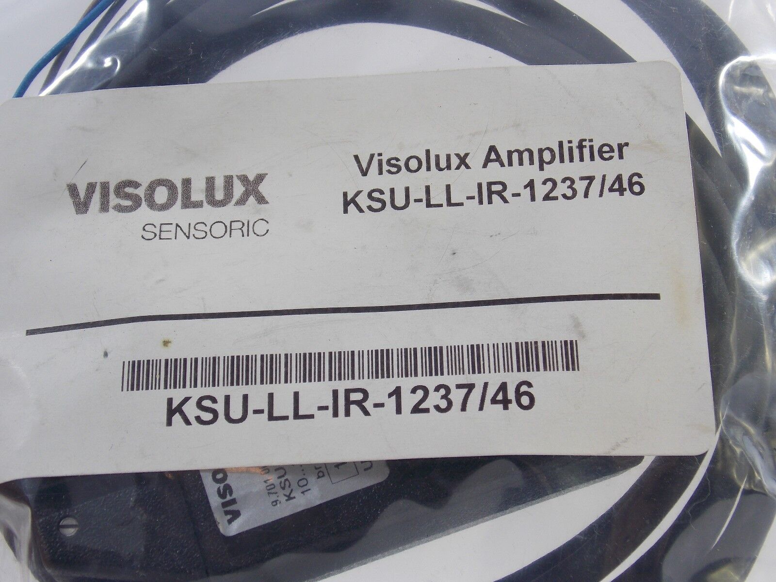 VISOLUX 10-30VDC KSU-LL-IR-1237/46 AMPLIFIER. PEPPERL & FUCHS.  NEW