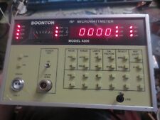 Boonton RF Microwattmeter model 4200 Powers on picture
