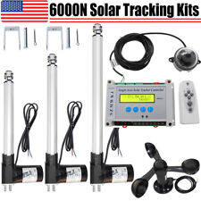 6000N Electronic Single Axis Solar Tracking Controller W/ Linear Actuator Kit IG picture