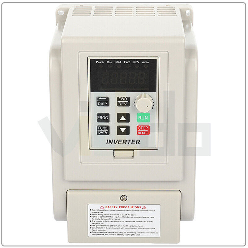 Variable Frequency Driver 5HP 220V 4KW Interver VFD Single to 3 Phase Output