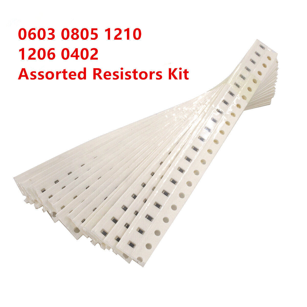 0603 0805 1210 1206 0402 SMD Assorted resistors Kit  1% 5%