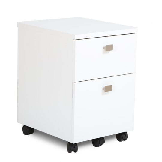 Interface 2 Drawer Mobile File Cabinet,A Small Mobile Cabinet,28.5\