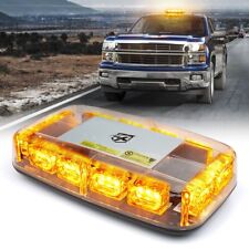 72W Yellow Amber LED Strobe Beacon Lights Car Truck Emergency Hazard Warning picture