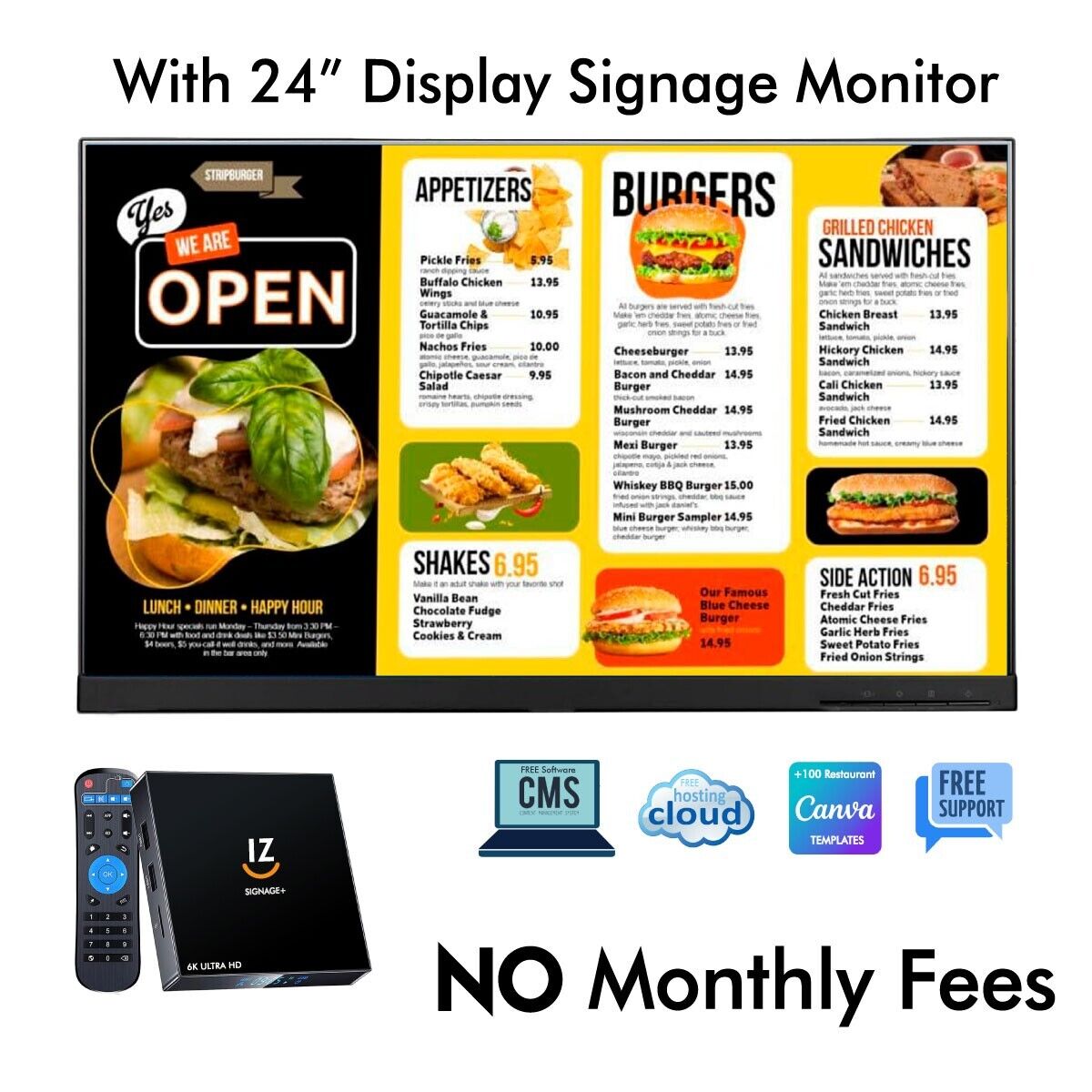 Digital Signage Monitor 24\