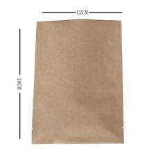 Multi-size Kraft Paper Silver Laminated Inner Open Top Bag Pouch - Wholesale picture