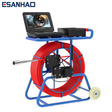9mm THICK 80m Sewer Pipe Inspection Camera with 512hz Sonde Self level 32mm lens picture