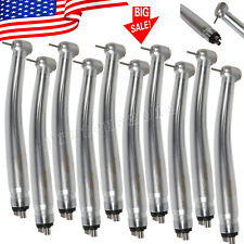 10PCS NSK Style Dental High Speed Handpiece Push Button SANDENT 400,000RPM 4Hole picture