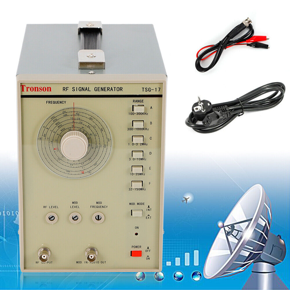 100KHz-150MHz RF/AM Radio Frequency Signal Generator High Frequency 110V