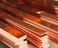 US Stock 2pcs 99% Copper T2 Cu Metal Flat Bar Plate 2mm x 15mm x 250mm picture