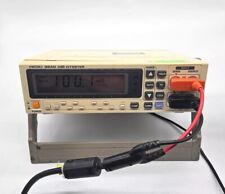HIOKI 3540 Milli-Ohmmeter HiTester  W/ Leads and AC Adapter-Tested and Working picture