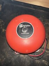 Vintage Simplex (Fire Alarm Bell )Type 4080-5 Electric Wired .11amps 24-28 Volts picture