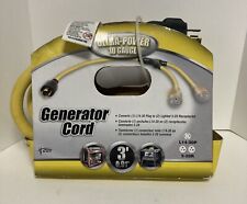 CCI Generator Cord Ultra-power 10 Gauge 20A 2500/5000 W 125/250 V New picture