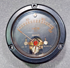 Weston Electrical Meter Model 1522   0-150 volts AC   Vintage 1954 picture