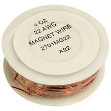 125 Foot 22 Gauge Copper Magnet Wire with Enamel Insulation (1/4 Pound) picture