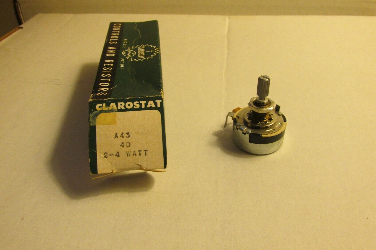 CLAROSTAT A43 40 2-4 Watt made in USA 