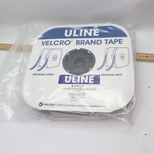 Uline Tape Individual Strips Hook Black 1-1/2